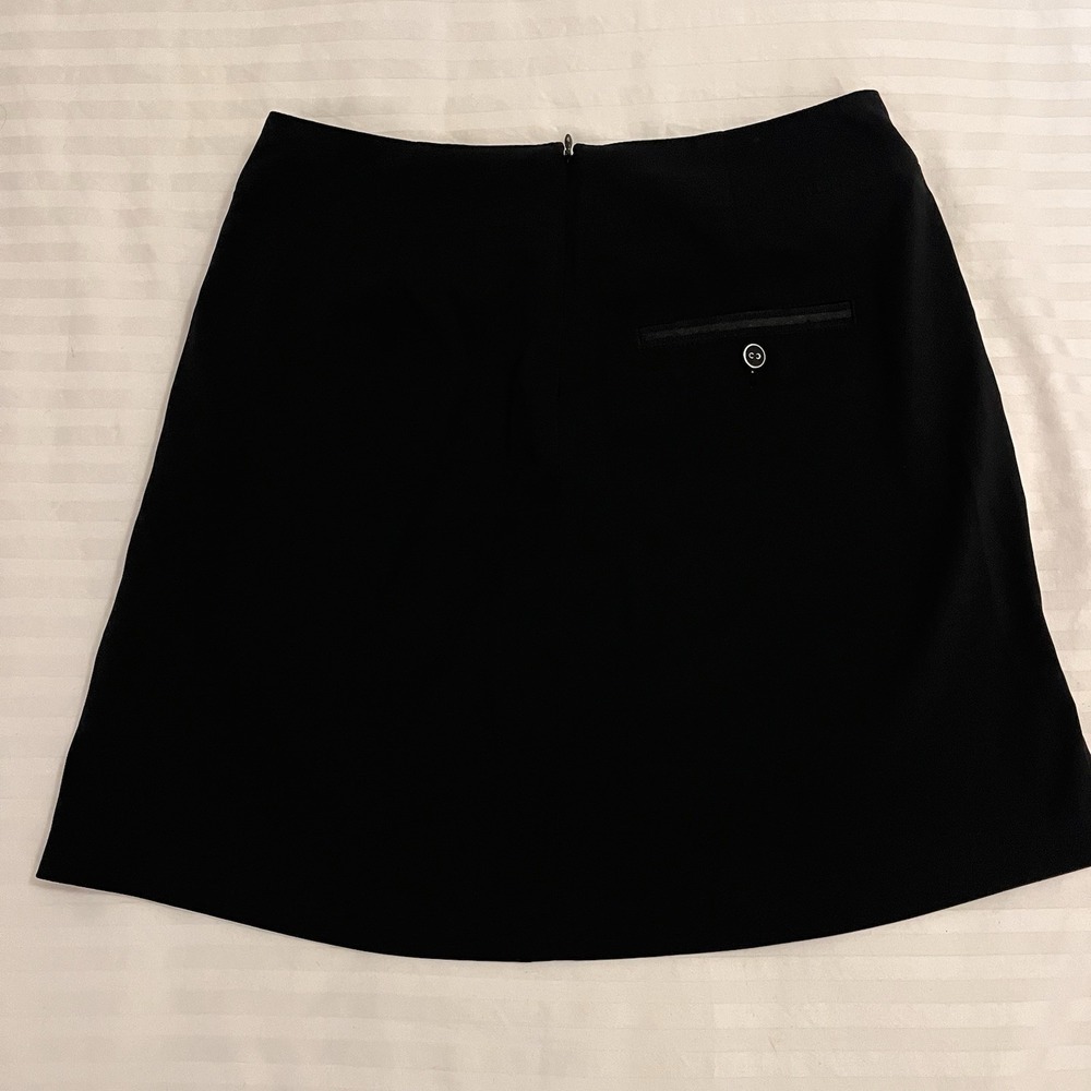 Lady Hagen Womens Black Essential Core Back Zip Golf Athletic Skort Size 0 - Picture 6 of 12